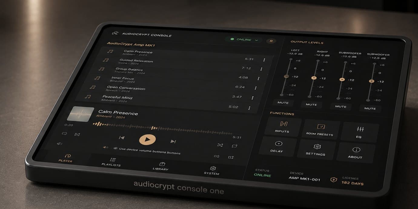 AudioCrypt Console One